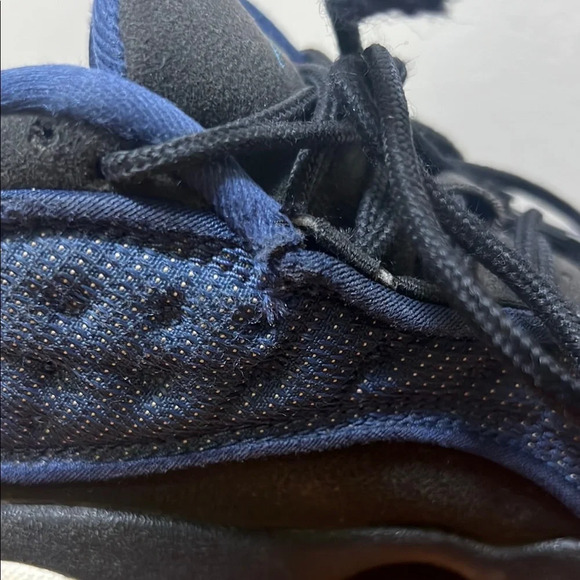 Air Jordan Blue and Black High-Top Sneakers, Size 12C - Picture 6 of 11